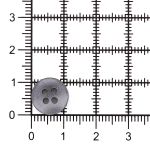 Пуговицы 4 прокола 18L=11 мм, пластик, col.04 серый, 72 шт, CN2842
