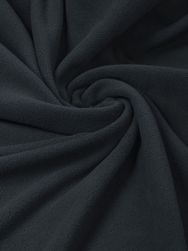 Флис 2-сторонний 190 г/м², 150 см / 2 метра, TBY-0059-156.2, цв.S156 тем.серый