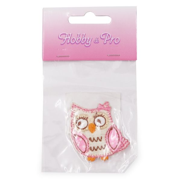 Термоаппликация Сова, 4.3х4.5см, Hobby&Pro