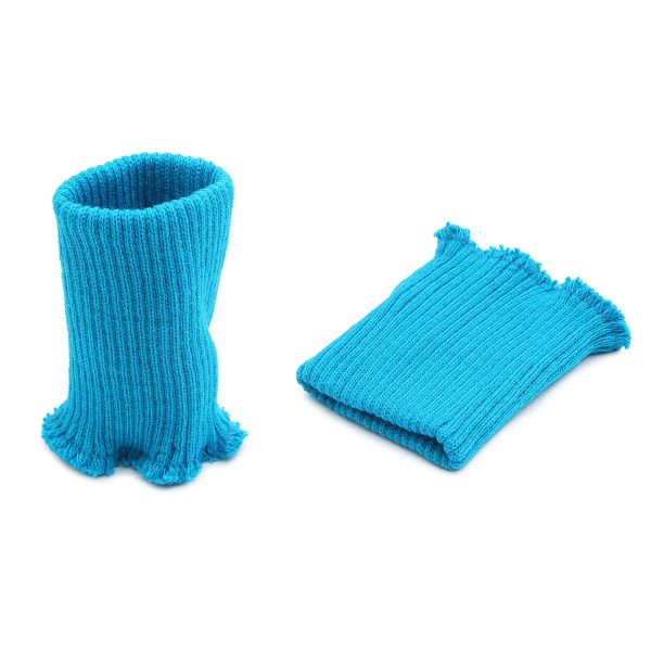 Манжеты трикотажные 7.0х9.5 см, 1 пара, в-64 т. бирюза