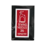 Иглы ручные для гобелена и трикотажа №25, 25 шт, Pony