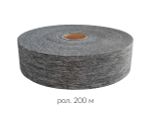 Лента корсажная клеевая перфорированная 60.0 мм / 200 метров, 70 г/м², цв. серый, 20170 9/1/40/1/9, БрючникоФФ