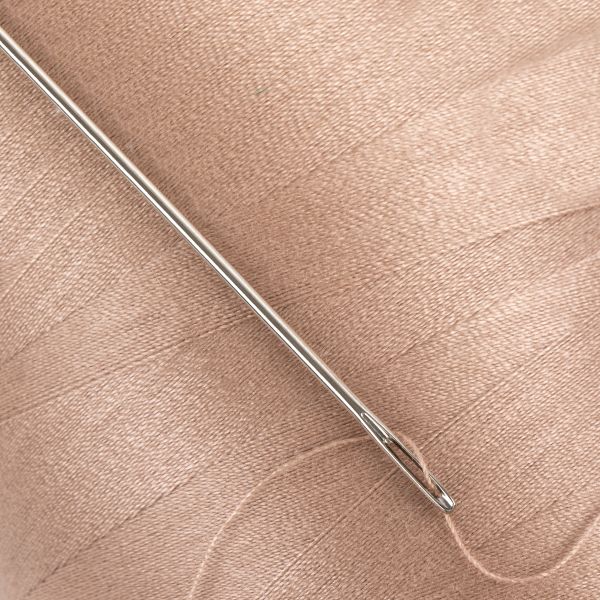 Нитки универсальные Nitka 40/2, 4570 м (5000 ярд) / 1 кат., 464 серо-бежевый