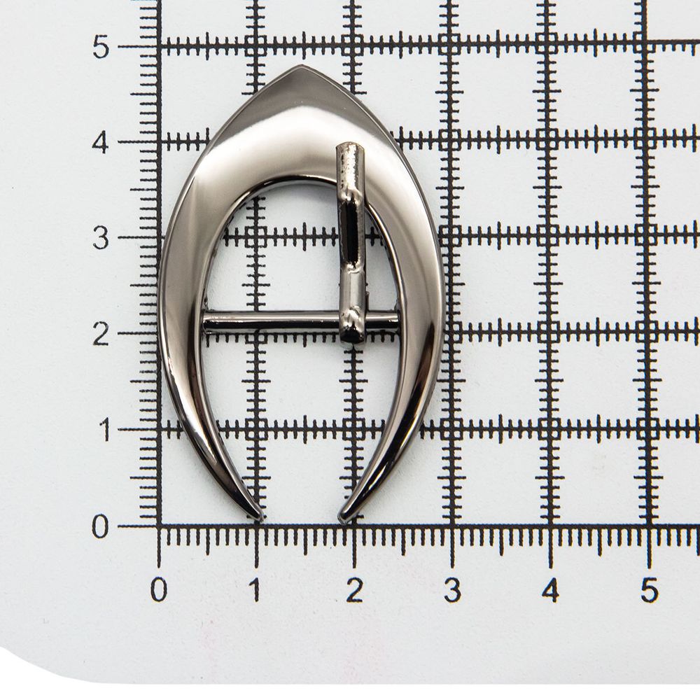 Пряжка, 20 мм, никель черный, 10 шт /TOS/