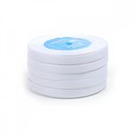 Лента репсовая (в рубчик) 10.0 мм, цв. 029 белый набор For Hobby 5 шт по 22.86м (±1м)