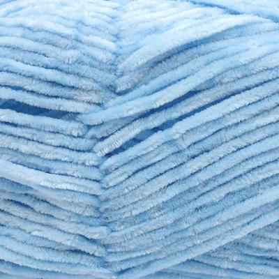 Пряжа YarnArt (ЯрнАрт) Velour / уп.5 мот. по 100 г, 170м, 851 голубой