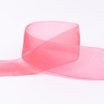 Лента капроновая (органза) 38.0 мм / 22.8±1 метра, 119 коралловый, Blitz OR-38