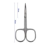 Ножницы универсальные маникюрные 9 см, Micron, VIT-65 (G-801)