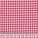 Ткань для пэчворка Peppy Бабушкин сундучок, отрез 50х55 см, 140 г/м², БС-49 клетка красный, Peppy