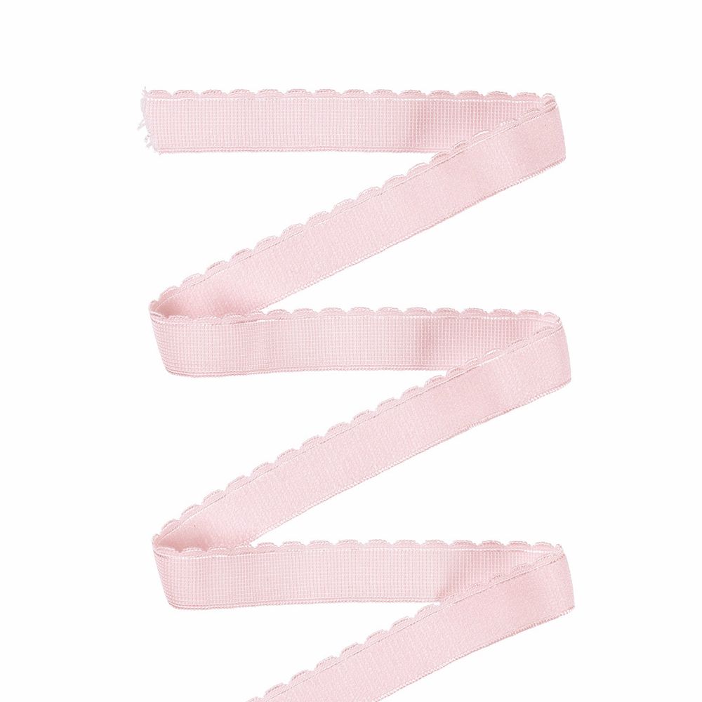 Резинка бельевая (отделочная) становая 12.0 мм / 25 метров, №010 розовый, Blitz DT-15