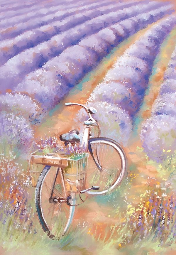 Пазл 560 элементов, Пейзаж Прованса, PZL-560/07, Фрея