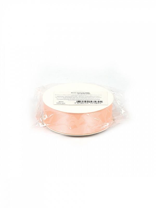 Лента атласная 1-сторонняя 25.0 мм / 22.5±1 метра, 3064 песочный, Magic4Hobby