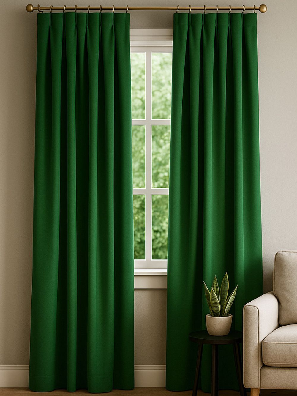 Габардин 150 г/м², 150 см / 20 метров, TBYGab-150243, F243 ярк.зеленый