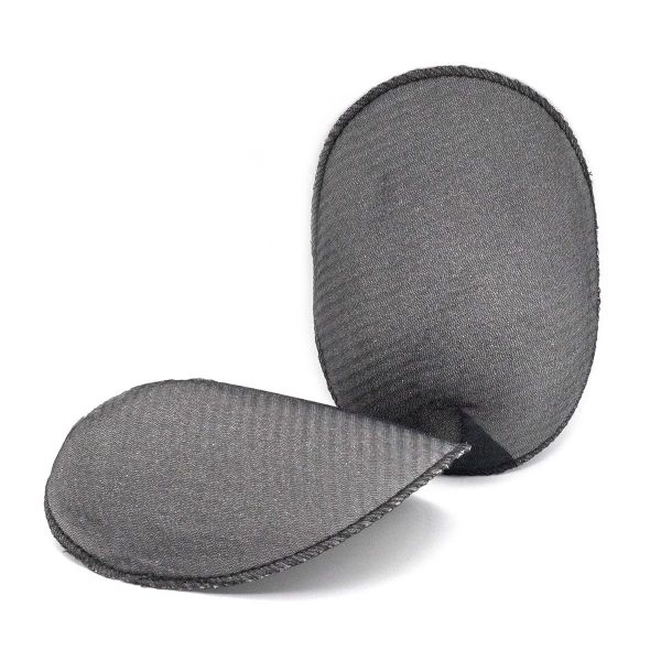 Плечевые накладки (подплечники) реглан 105х145х13 мм, черный, 50 пар