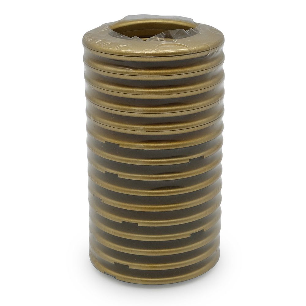 Люверсы шторные ⌀35 мм, цвет № 4 золото, 10 шт