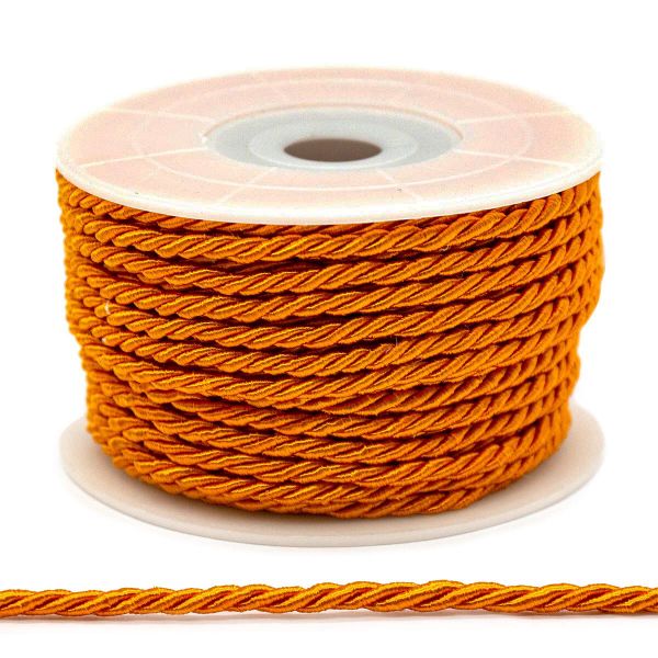 Шнур витой ⌀3.0 мм / 18.29 метров, 7 т.желтый