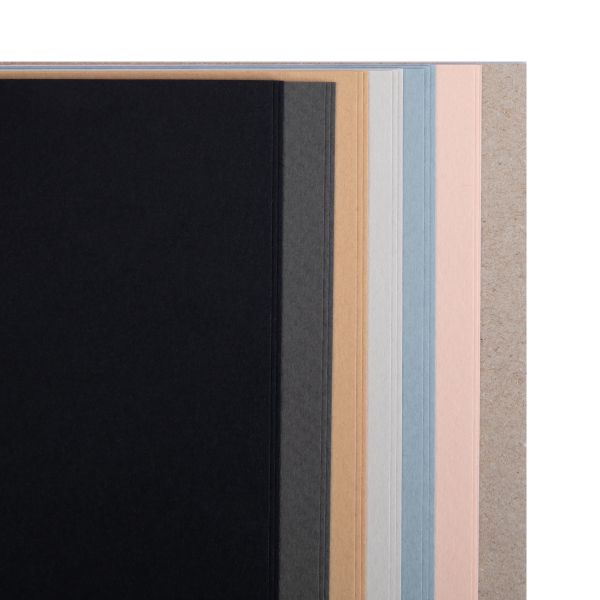 Альбом для пастели 160 г/м², A4 21х29.7 см, склейка с одной стороны 18 л. 6 цв, насыщенные тона, Vista-Artista PCPB-A4