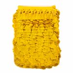 Бахрома отделочная широкая 115.0 мм / 25 метров, с кистями 188 золото