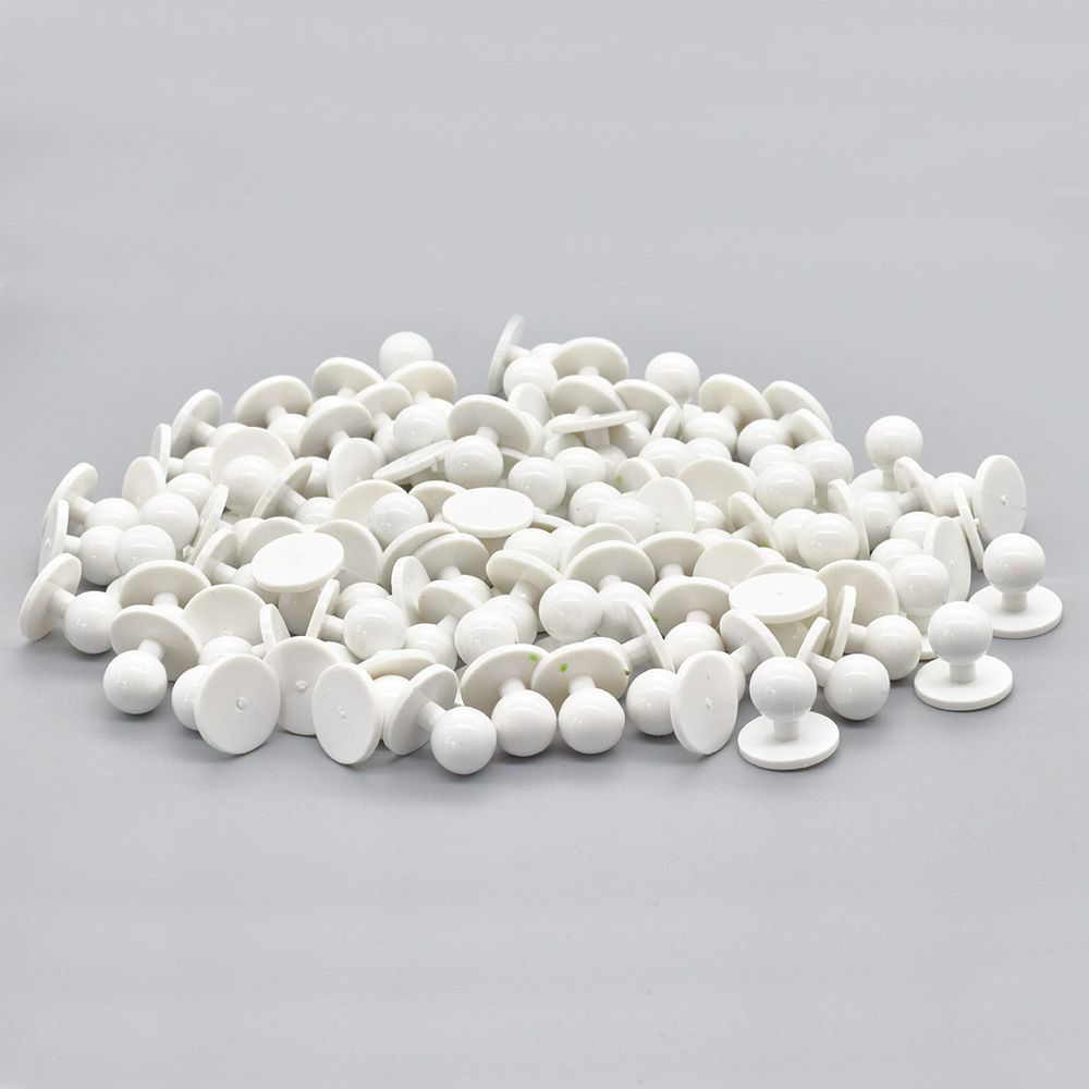 Пукля поварская, цветная, 10 мм (кипенно-белый) П-10, 500 шт