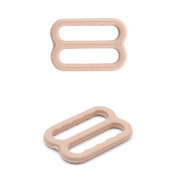 Рамки-регуляторы для бюстгальтера пластик 11.0 мм, 50 шт, бежевый, 01-6831