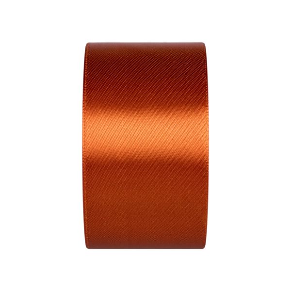 Лента атласная 1-сторонняя 50.0 мм / 33±2 метра, 149 рыжий, Gamma