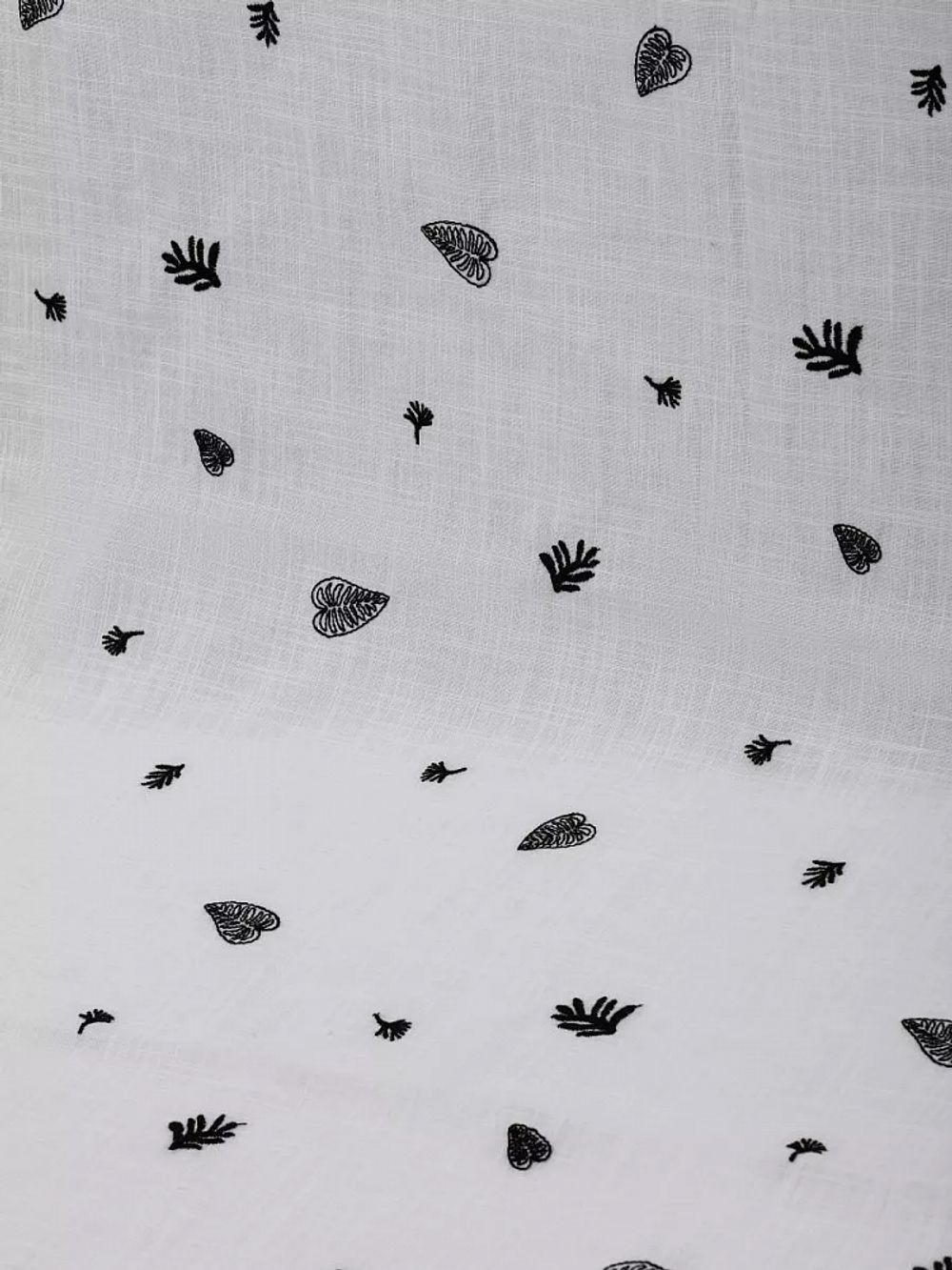 Ткань шитьё (прошва) 100 г/м², 150 см / 2 метра, TBY.Emb.A823.2.2, цв.02 белый