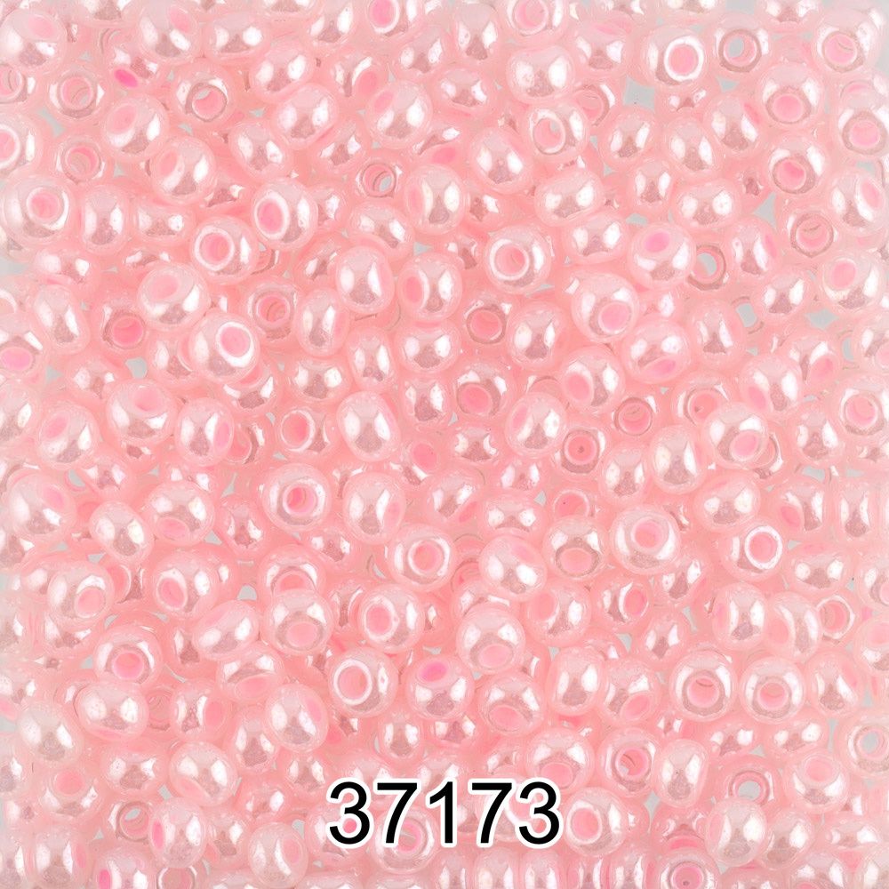 Бисер Preciosa круглый 10/0, 2.3 мм, 500 г, 37173 (Ф039) розовый