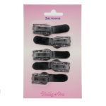 Крючок шубный Hobby&Pro 20 мм, 5 шт, 9005 черный