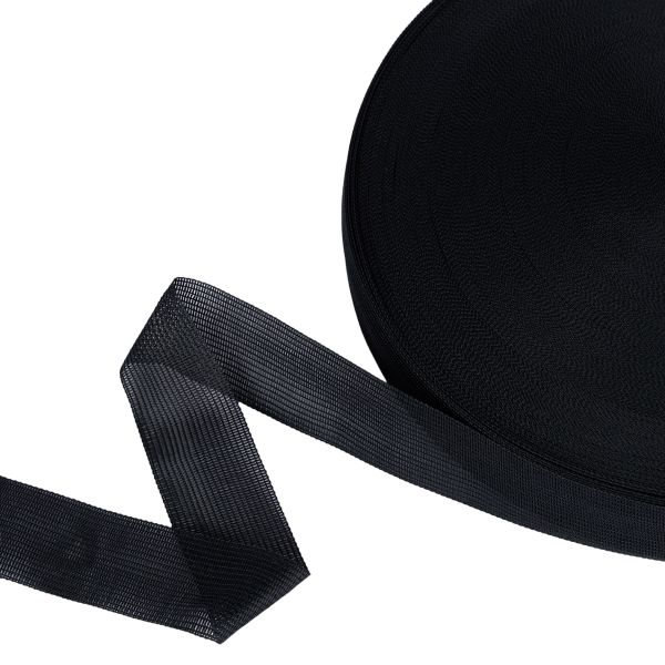 Тесьма (лента) окантовочная 32 мм / 100 метров, 156 т.серый, Gamma 032 О ЦВ