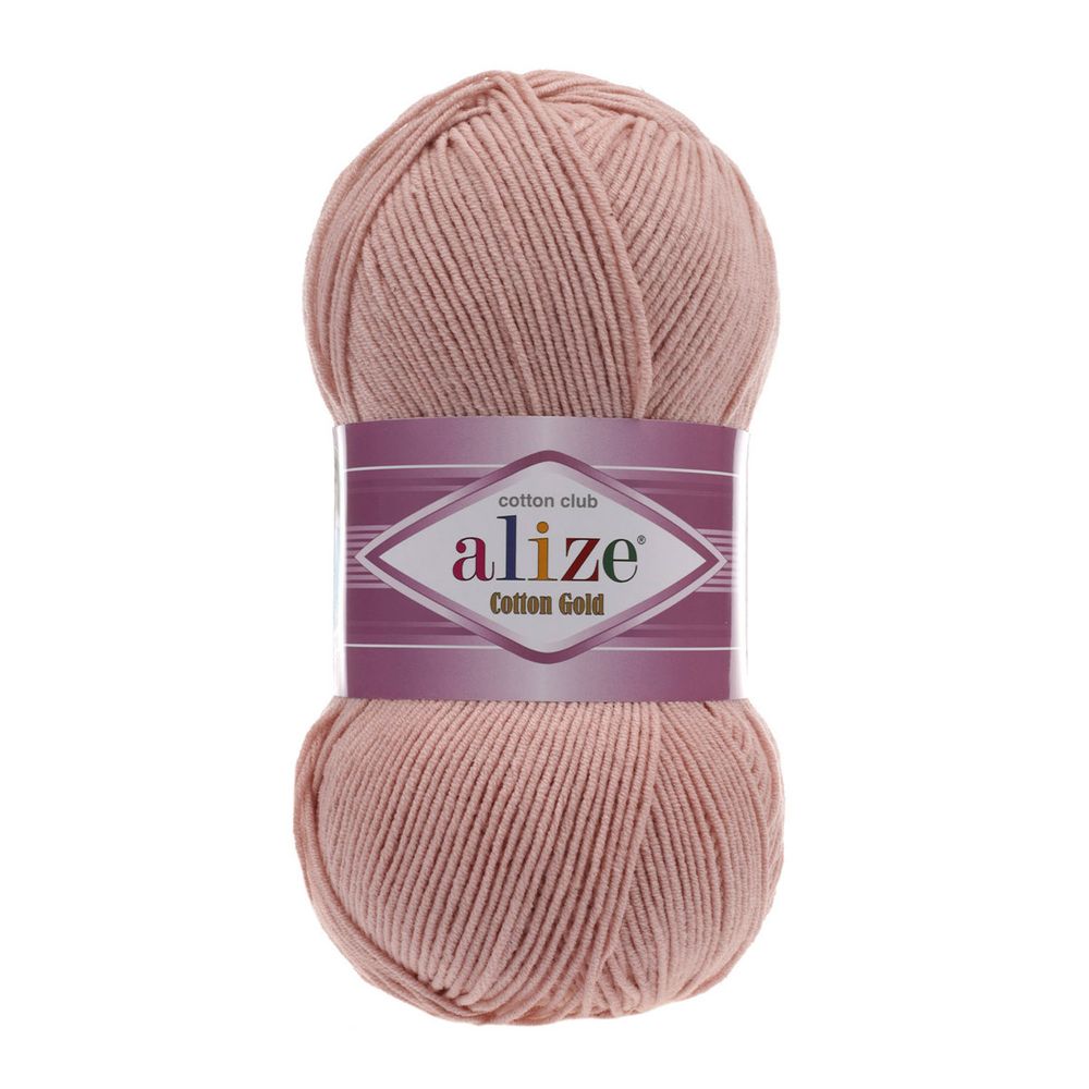 Пряжа Alize (Ализе) Cotton Gold / уп.5 мот. по 100 г, 330м, 161 пудра A