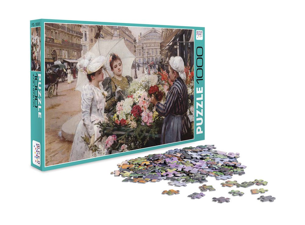 Пазл 1000 элементов, Парижанки, PZL-1000/01, Фрея