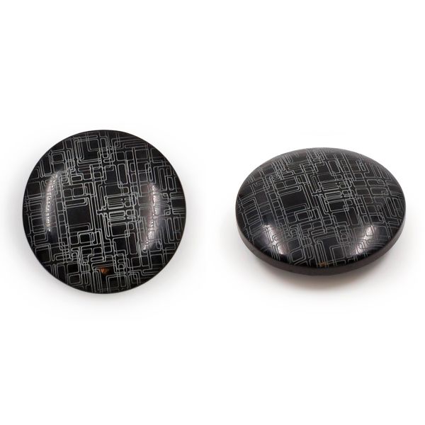 Пуговицы на ножке 36L (blk-04 (черный)), 24 шт