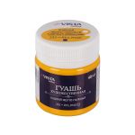 Краска гуашь художественная 40 мл, 6 шт, 233_Кадмий желто-палевый (Cadmium yellow pale), Vista-Artista VAG-40