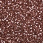 Бисер Preciosa прозрачный solgel с серебр. центром 10/0, круг.отв, 20гр, уп.5 шт /TOS/