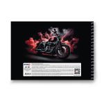 Альбом для рисования 100 г/м², A4 29.5х21 см, 5 шт на гребне 48 л, 01623 Скорость, Светоч А234