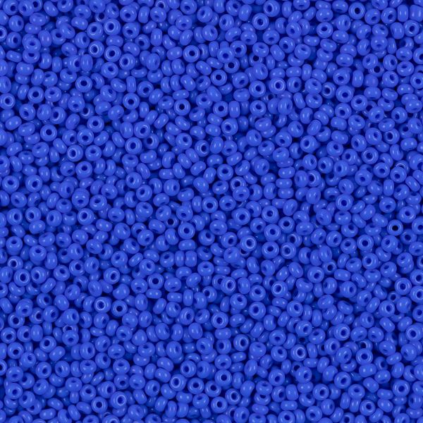 Бисер Preciosa 12/0 (2 мм), 50 г, 33040 голубой, 311-19001