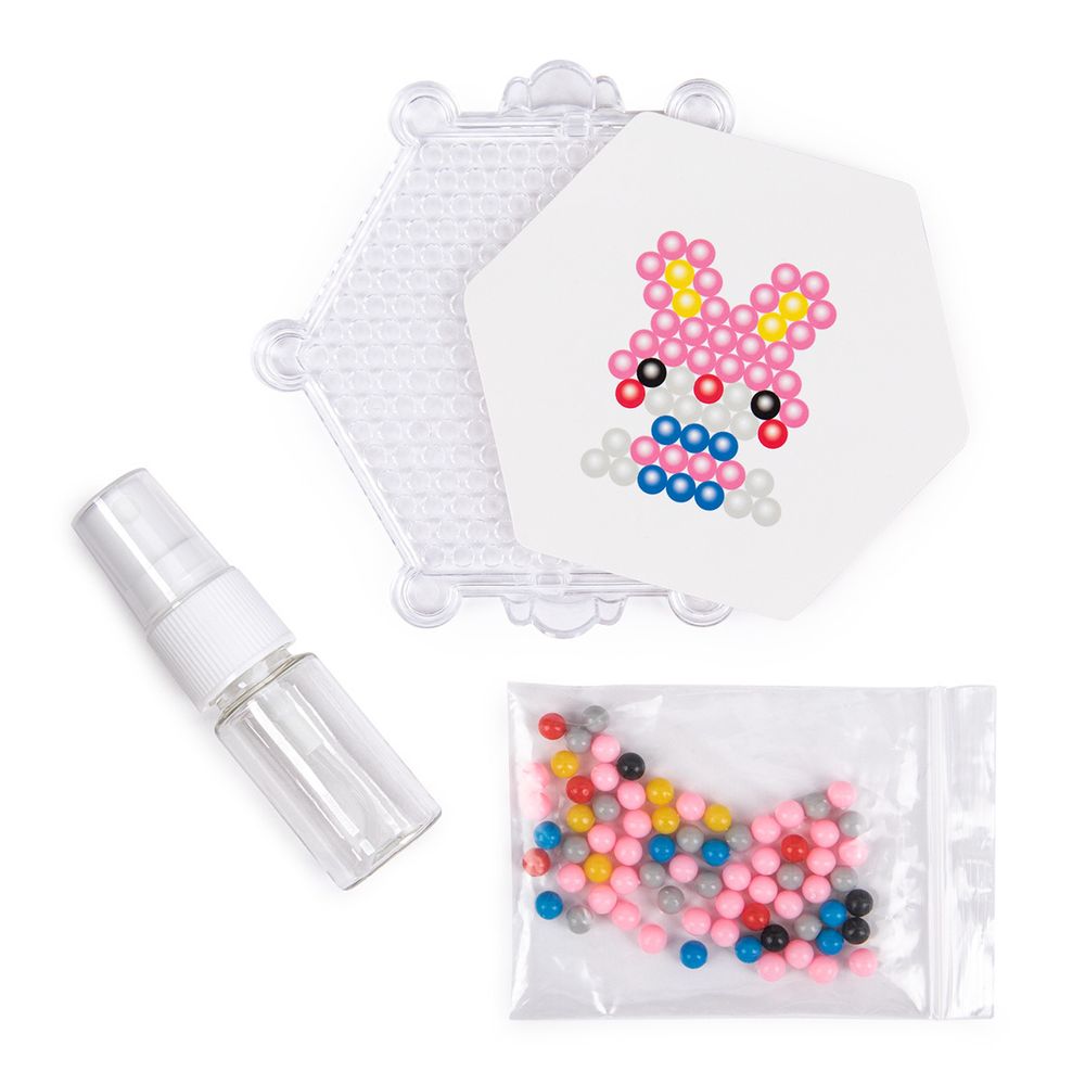 Набор для творчества Аквамозаика №12 Зайчик, 15х15х3.5 см, 1 шт, Hobbius AQB-01