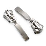 Слайдер (замок) для молнии трактор Arta Т6 (6 мм), черн. никель -F, уп.10 шт, S090324