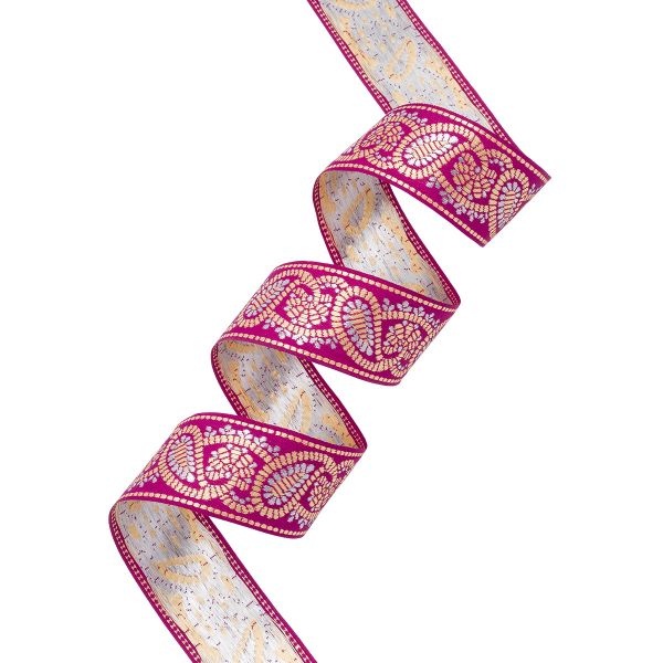 Лента (тесьма) жаккардовая 40.0 мм / 16.4 метров, Astra&Craft