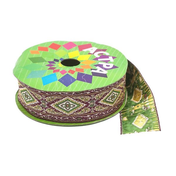 Лента (тесьма) жаккардовая 40.0 мм / 9 метров, Astra&Craft (27) SR676