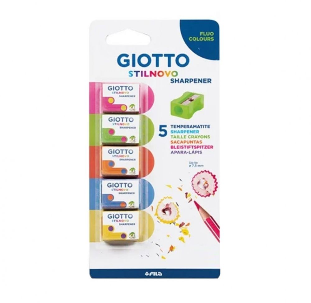 Набор точилок Stilnovo, 5 шт, Giotto F24200