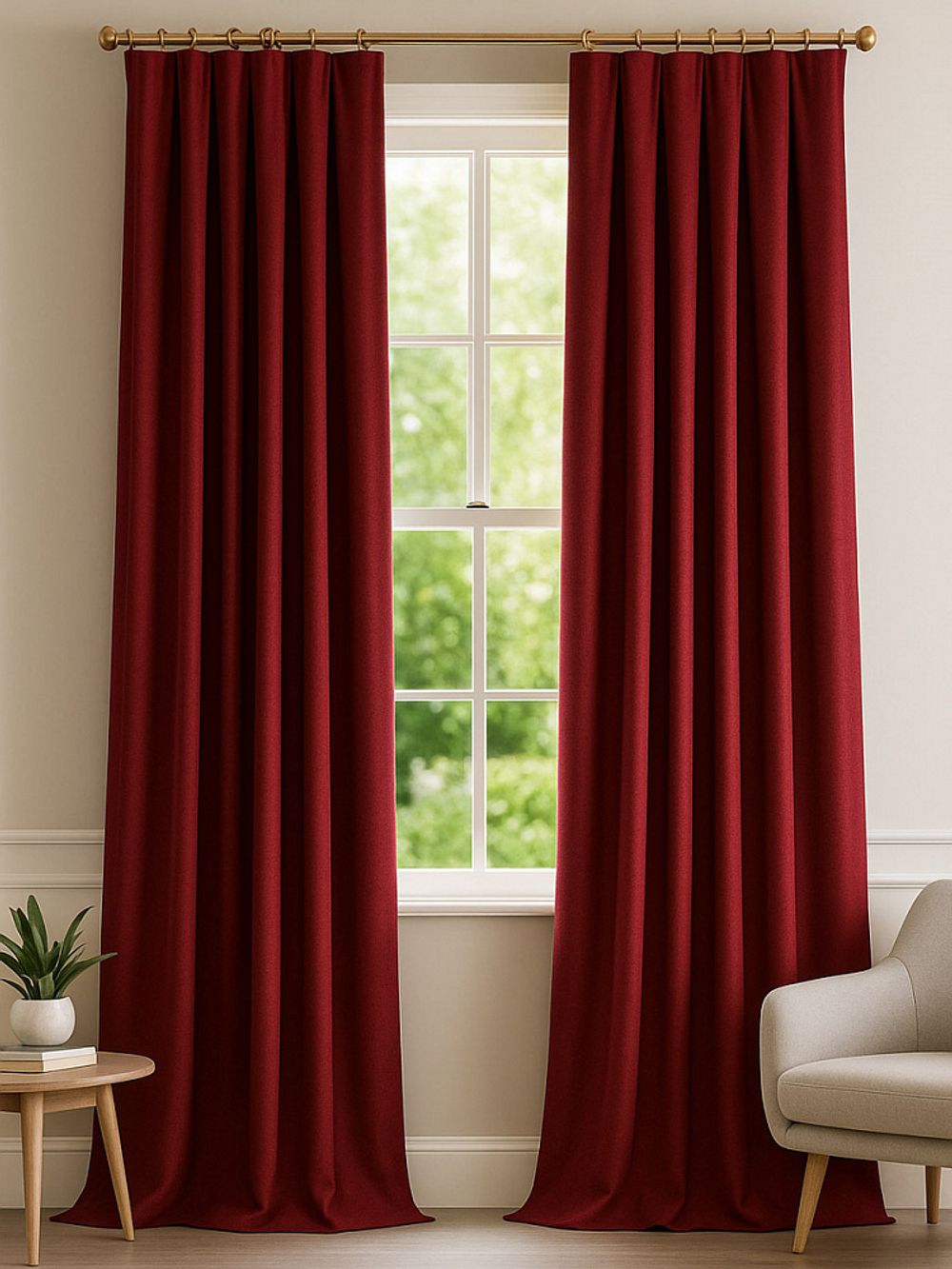 Габардин 150 г/м², 150 см / 10 метров, N-TBY.150520, цв.S520 бордо