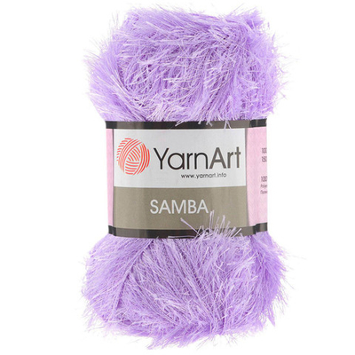 Пряжа YarnArt (ЯрнАрт) Samba, травка / уп.5 мот. по 100 г, 150м, 54 сирень