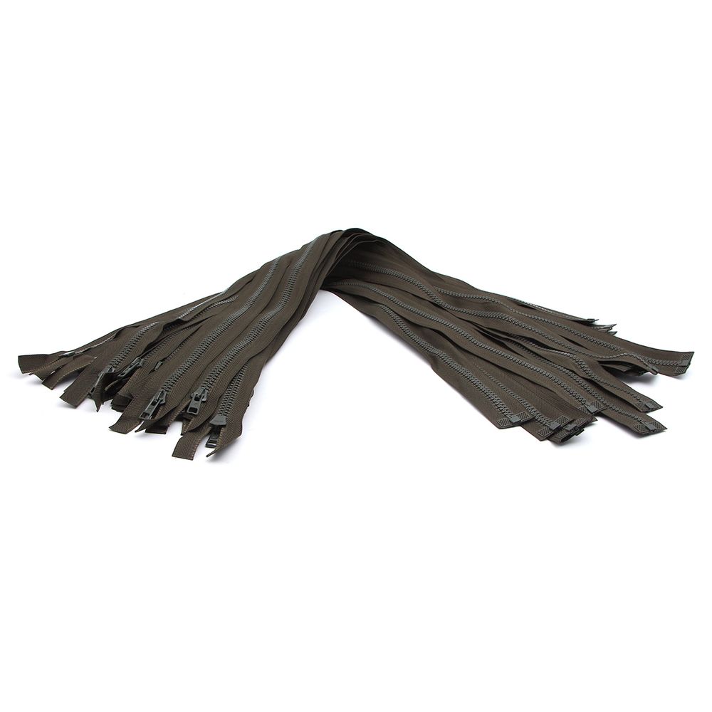 Молния трактор Arta Т6 (6 мм) 1 зам., разъем., 75 см, ОПТ. УП. 25 ШТ., 175 т.хаки