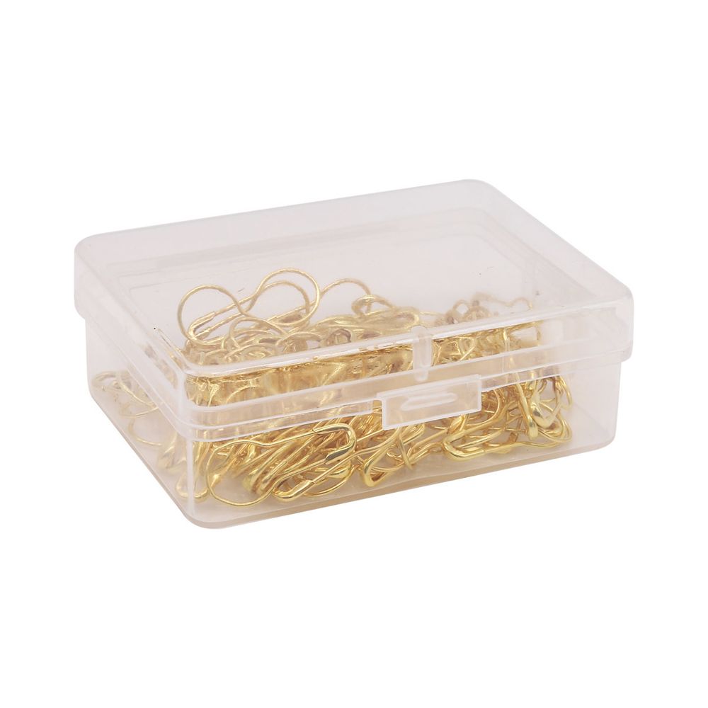 Булавки для этикеток в футляре, 100 шт, золото, Hobby&Pro