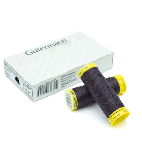 Нитки отделочные Gutermann Deco Stitch 70, 70м, 512 баклажан, 5 катушек