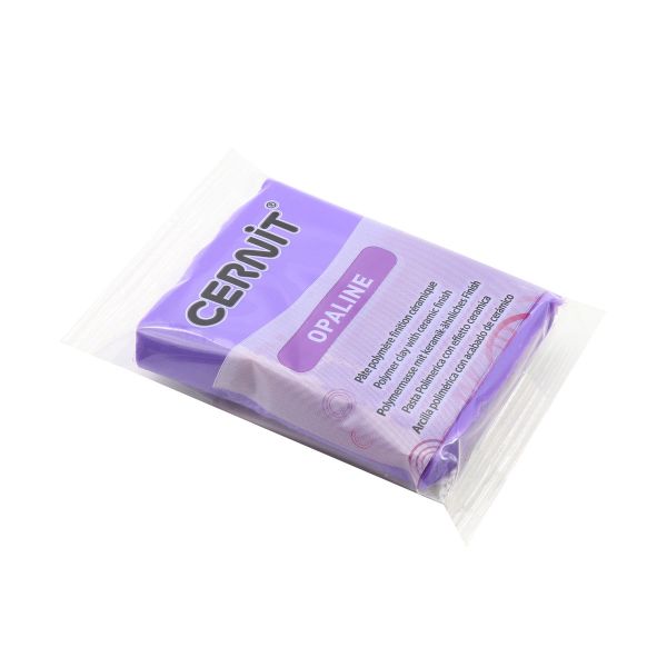 Полимерная глина Cernit Opaline запекаемая, фарфоровая 56 гр, 900 фиолетовый