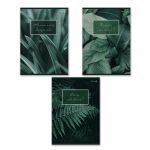 Тетрадь ученическая общая, A4 48 л. на скобе 65 г/м², белизна 100% 6 шт клетка, 01753 Малахитовая симфония, Светоч Т152