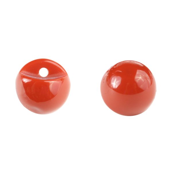 Пуговицы на ножке под камень из смолы 11мм (яшма), 100 шт