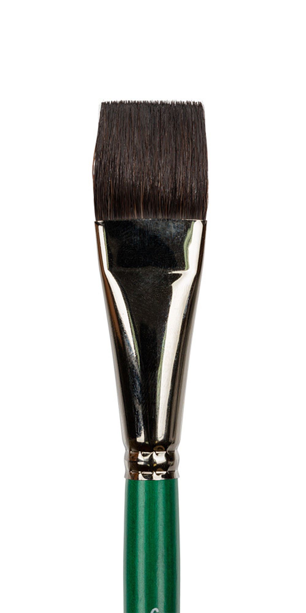 Кисть имитация белки плоская №06, 3 шт, короткая ручка, Vista-Artista 90212-06